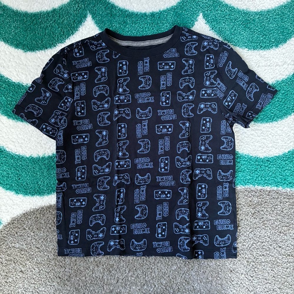 Old Navy Gamer Tee (Navy) Size S (6-7)